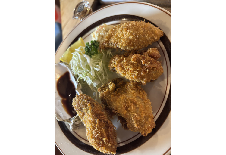 カキフライ定食